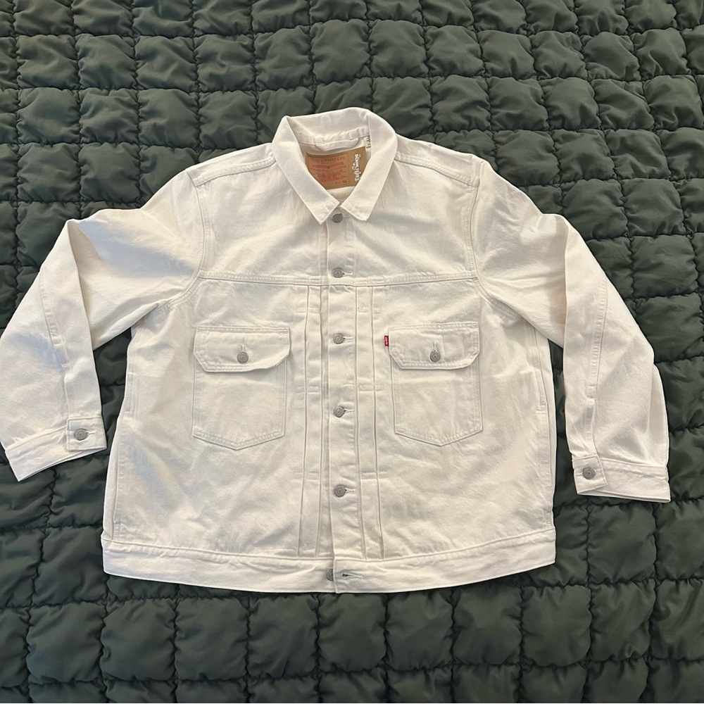 Denim Tears x Levi's Jacket | White | Men’s 2XL - New